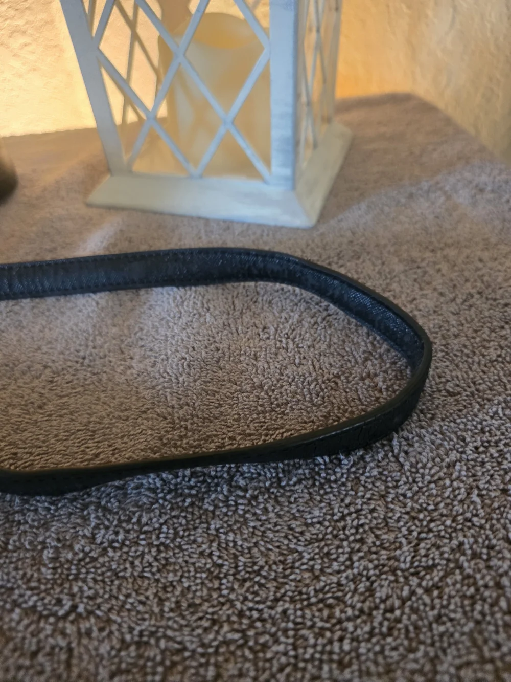 Tory Burch Black Leather Chain-Accent Crossbody